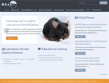 Tablet Screenshot of iclas.org